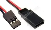 RC Futaba Plug Extension for Servo's or Power source 6"