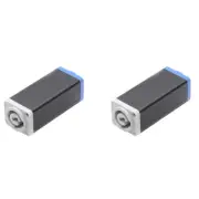 2X LED PowerCon AC Coupler Adapter Extender Connector High Quality Speakon4733