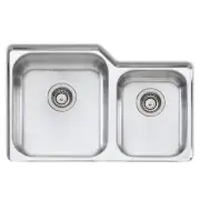 OLIVERI Nu-Petite 1 & 3/4 Left Hand Bowl Undermount Sink NP61U