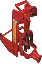 Guardian Fall Protection 2601 Portable Wall Jack, for Use with 1-1/2 X 3-1/2 in Fir Poles Or 1 in Od Steel Pipe, Malleable Iron, Red