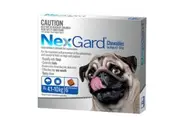 NexGard Flea & Tick Tablets for Dogs 4.1-10kg - 6 Pack (Blue) Chewable Tablets