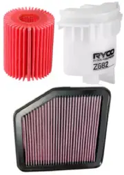 FILTER SERVICE KIT FOR LEXUS GS300 GRS190R 3GR-FSE 3.0L V6