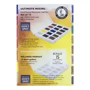 DANIEL SMITH Hand Poured Watercolor Half Pans Ultimate Mixing Set with 15 Wat...