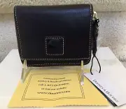Dooney & Bourke Florentine Small Zip Around Wallet in NAVY #2