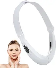 V Shape Face Massager - Face Massage Device, Face Slimmer Machine | Electric V-Face Slimming Instrument with 6 Modes Microcurrent, Portable V Liine Lifting Massk for Face, Woman, White