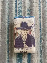 Vintage Hopalong Cassidy Picto-Soap Bar Soap Never Used RARE