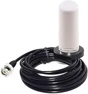 ACAECMGGFP Vehicle/Car Mobile Radio VHF/UHF Dual Band Antenna BNC Male Connector Magnetic Base Mount 5M RG58 Cable for BC125AT Scanner Antenna