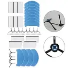 For ILIFE V3x Robot Vacuum Side Brush Filter and Mop Cloth Replacement Kit
