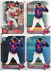 2022 Bowman Base Prospects Chrome & Mega Box Near Complete Set #1-100 #BCP1-150