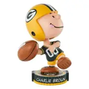 FOCO Green Bay Packers Charlie Brown Peanuts Bighead Bobblehead NFL #/150 NIB