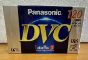 Panasonic DVC Digital Video Cassette Mini Linear Plus AY-DV120EJ Sealed Japan