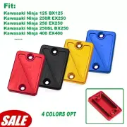 For Kawasaki Ninja 125 250/R 400 Z125 Z250/SL Z300 CNC Front Brake Reservoir Cap