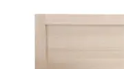 Larissa timber bed frame - headboard 100h - discounded display model