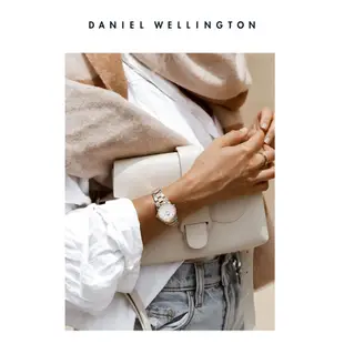 Daniel Wellington 手錶 Iconic Link Lumine 28mm/32mm水鑽精鋼錶(DW00100358 DW00100359)/ 32mm