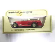 MATCHBOX MODELS OF YESTERYEAR, 1920 Rolls Royce Fire Engine Y-6 Red.