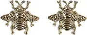 Stylish Knobs 2 Pack Brass Bedside Table Small Bee Handle Wardrobe Cabinet Drawer Shoe Cabinet Handle Single Hole