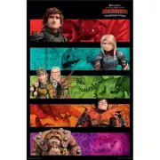 How To Train Your Dragon 3 - Panels POSTER 61x91cm BRAND NEW