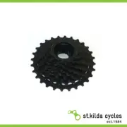 BPW Bike/Cycling Falcon 8 Speed Cassette 13-28T - Screw On Cluster - Black