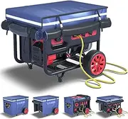 Generator Covers While Running, 28X20X20 inches, Top Can Be Opened for Refueling, Heavy Duty Waterproof Generator Covers, Made of Double-Layer Material, for 3000W-5000W Frame Type Generators.
