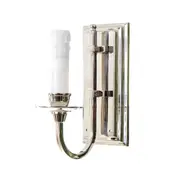 East Borne 1 Light Sconce Base Nickel - ELPIM901SN