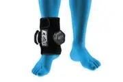Ice20 Ice Therapy Double Ankle Cold Compression Wrap w Strap & Bag
