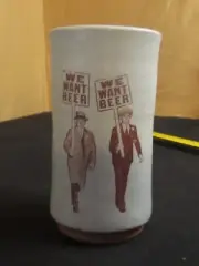 Studio Art Pottery Handcrafted Prohibition Drinking Glass