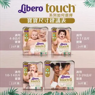 ◎代購◎ 麗貝樂 Touch嬰兒紙尿褲 (22片x8包) 5號 L