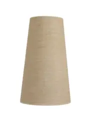 Calido Tall Tapered Shade Only in Tan Hessian