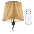 Wireless Bottle Lamp Cordless Desk Lamp for Living Room Bedroom (Gold) HOT