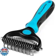 Freshly Bailey Dematting and Deshedding Comb for Dogs and Cats Grooming Tool