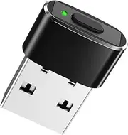 Mini Mouse Movement Simulator ON/Off Button USB Automatic Move Cursor Undetectable Plug and Play for Laptop Desktop