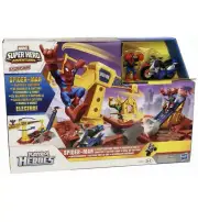 Spiderman Crane Capture Track Set Playskool Heroes Hasbro Marvel New Collectible