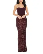 Dress the Population Vada Sequin Sweetheart Gown