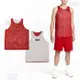 Nike 背心 Dri-FIT 男款 紅 灰 印花 雙面設計 吸濕排汗 雙面穿 運動 球衣 FB7056-657