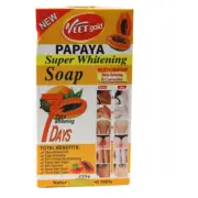 Veetgold Papaya Super Glowing Soap 250g free shipping