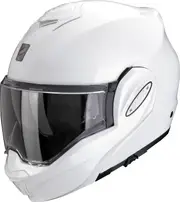 Scorpion EXO-Tech Evo Pro Solid, modular helmet , color: White , size: XXL