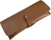 [HAMKVBPR] Glasses Case Leather Sunglasses Case Glasses Case Portable Sunglasses Storage Bag for Women and Men