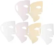 Happyyami 6Pcs Silicone Mask Holders Reusable Face Mask Covers for Women Comfortable Practical Design Maximizes Skincare Absorption Suitable for All Skin
