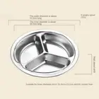Stainless Steel Steamer Plate Steaming Cookware for Eggs Meat Fish Corn