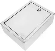 NOLITOY Box Hanging Milk Box with Lock Durable Wall Mounted Milk Box for Home Use Multi Use Wall Mounted Container for and Mail Storage