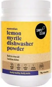 Simply Clean Dishwasher Powder Lemon Myrtle 1kg