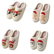 Plush Slippers Christmas Slippers Non Slip Home Slippers Winter Slippers