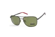 Serengeti Spello Shiny Black/Green 555nm Polarised Men's Sunglasses 8796