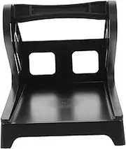 Veemoon 1Pc Multi Function Label Holder for Desktop Printers External Fan Fold Paper Rack Compatible with Label Printing Paper Easy to Assemble and Organize Labels Sleek