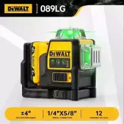 DEWALT DW089LG Laser Level 12 Line 3 x 360 Green Beam 12V Li-Ion Battery Lasers
