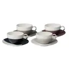 Royal Doulton Coffee Studio Cappuccino Cup & Saucer Set of 4 | 269ml
