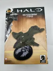 Halo UNSC Pelican Dropship 6" Replica Dark House Deluxe - New