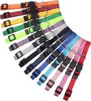 14 Pcs Soft Nylon Puppy Whelping Id Collars - Adjustable Breakaway Litter Collars Baby Dog Id Bands Pet Identification Compatible Breeders With Record