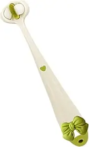 Three Sided Toothbrush For Kids,Bowtie Design Sensory Toothbrush - High Efficient Easy-Grip Handle Toothbrush For Ages 1-4 Years, Deeply And Thoroughly To Clean Teeth And Gums