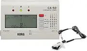 KORG CM-300-WHBK Chromatic Tuner CA-50 + Contact Microphone Set